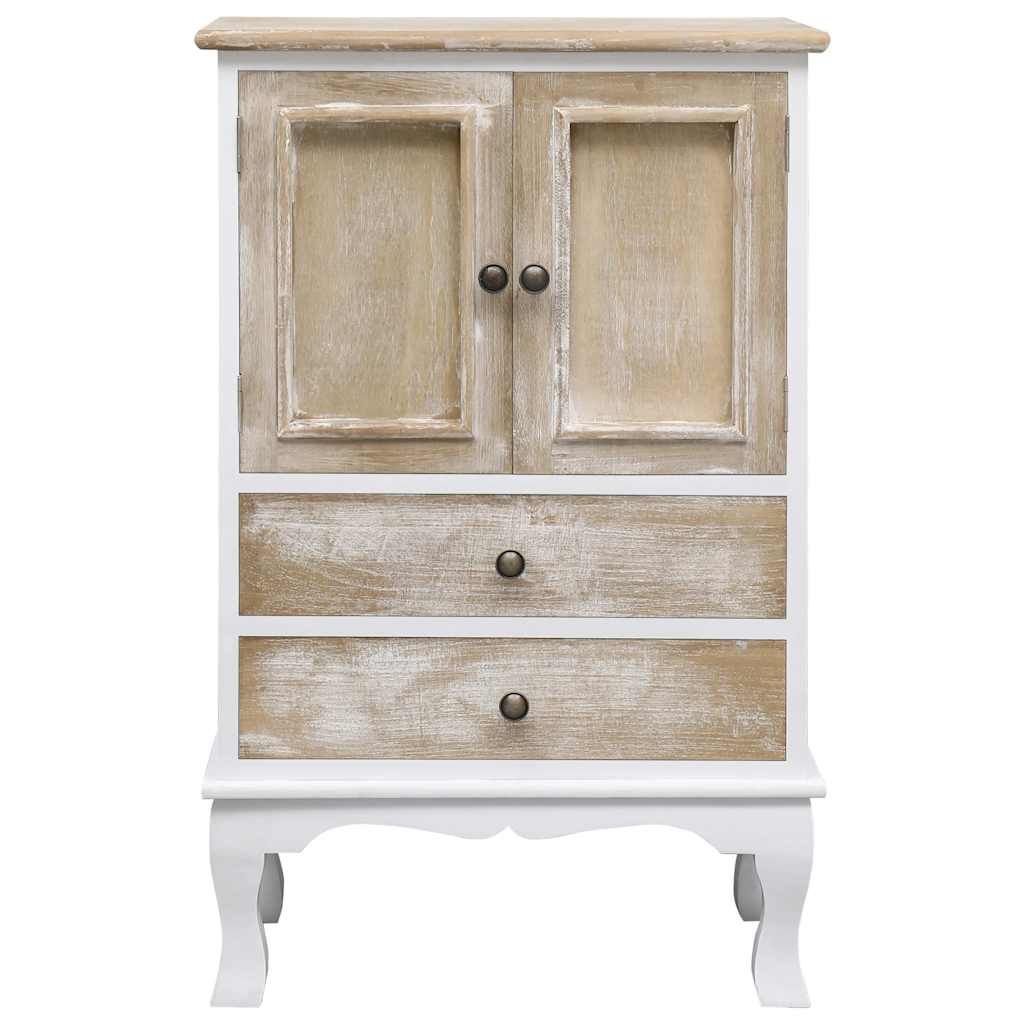 Cassettiera Bianca 50x30x80 cm in Legno vidaXL