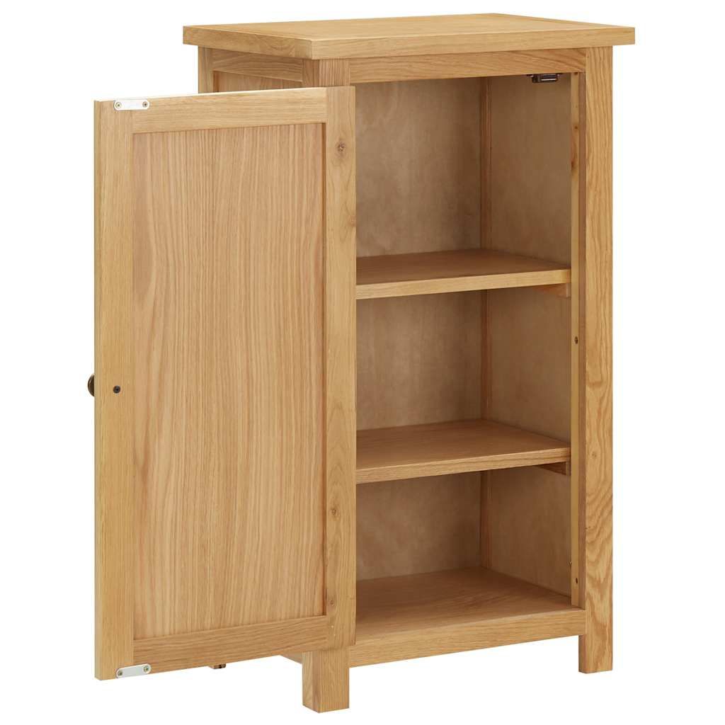 Credenza 45x32x85 cm in Legno Massello di Rovere vidaXL