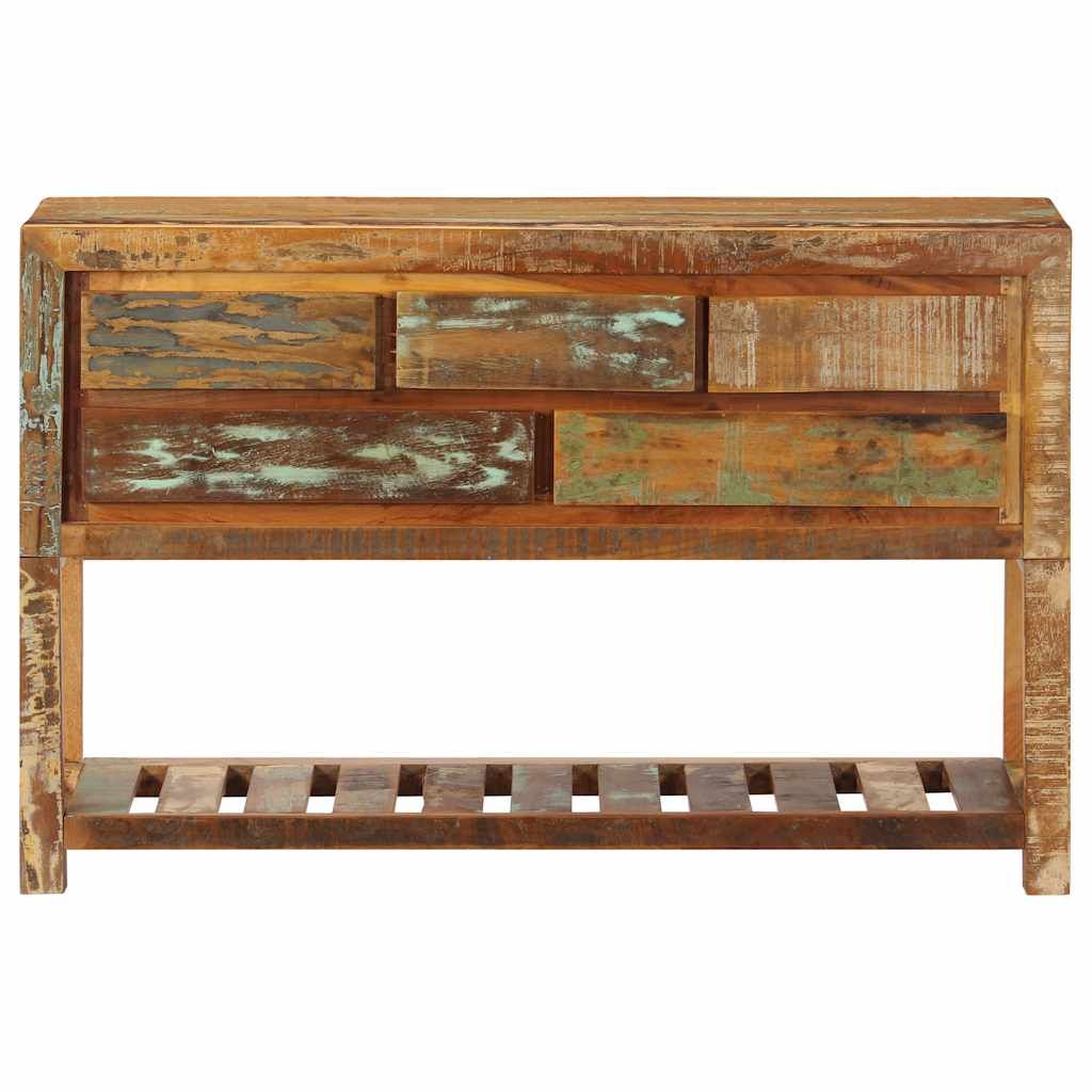 Credenza 120x30x75 cm Legno Massello di Recupero vidaXL