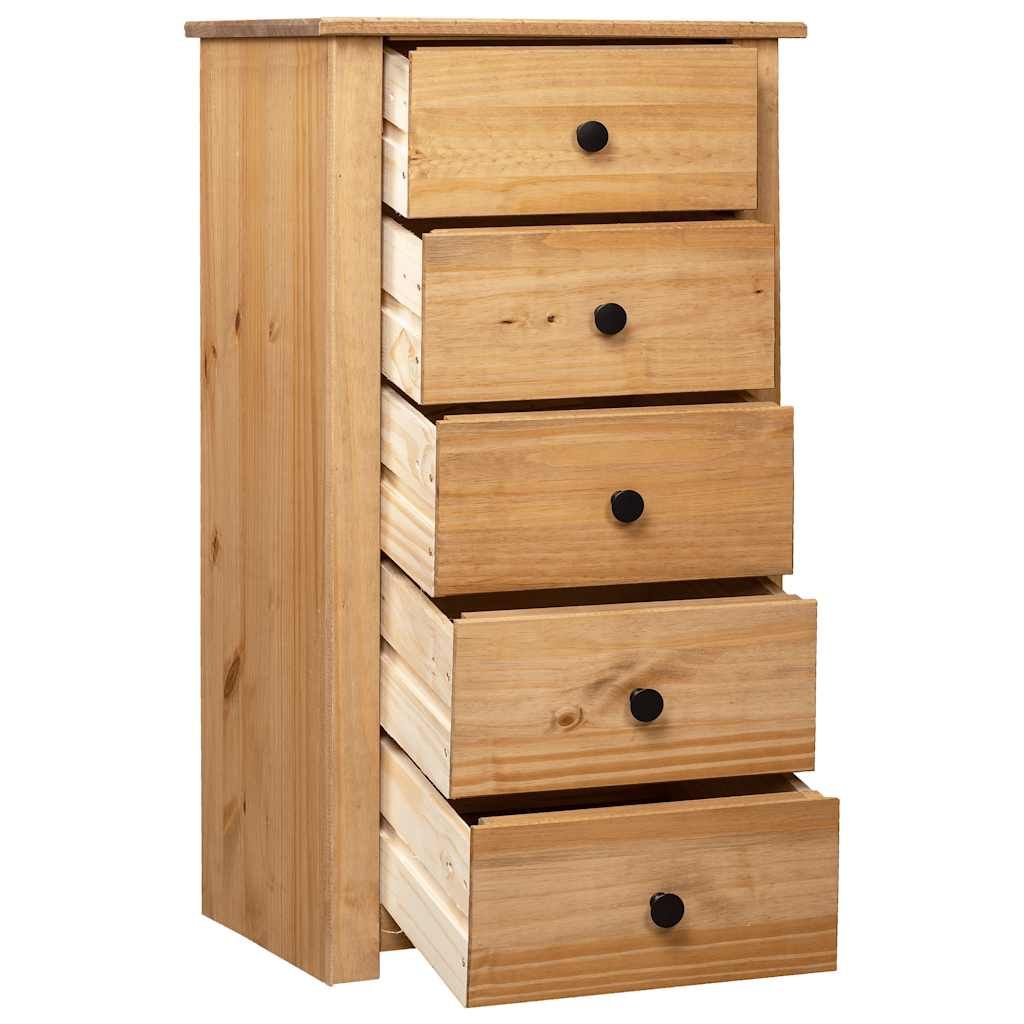 Credenza 46x40x89 cm in Legno Massello di Pino Panama Range vidaXL