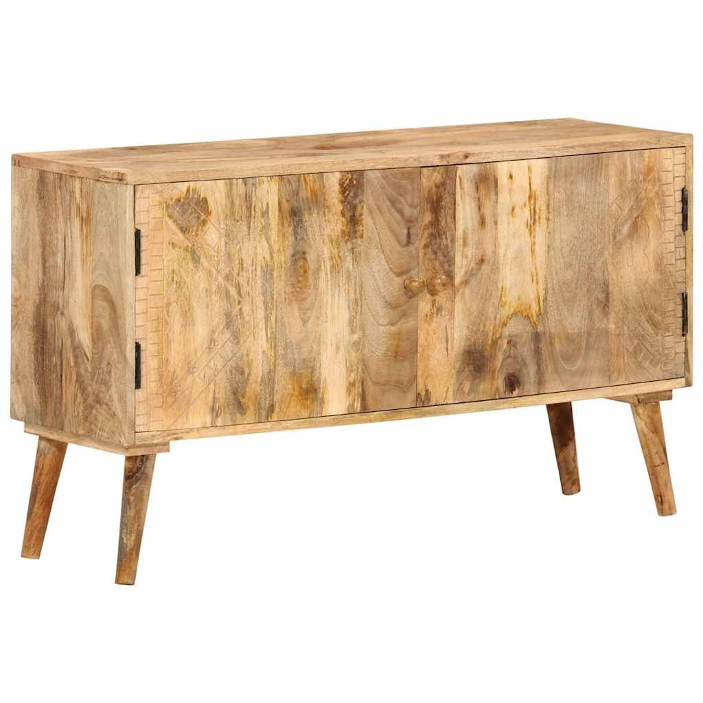 Credenza in Legno Massello di Mango 110x30x60 cm vidaXL