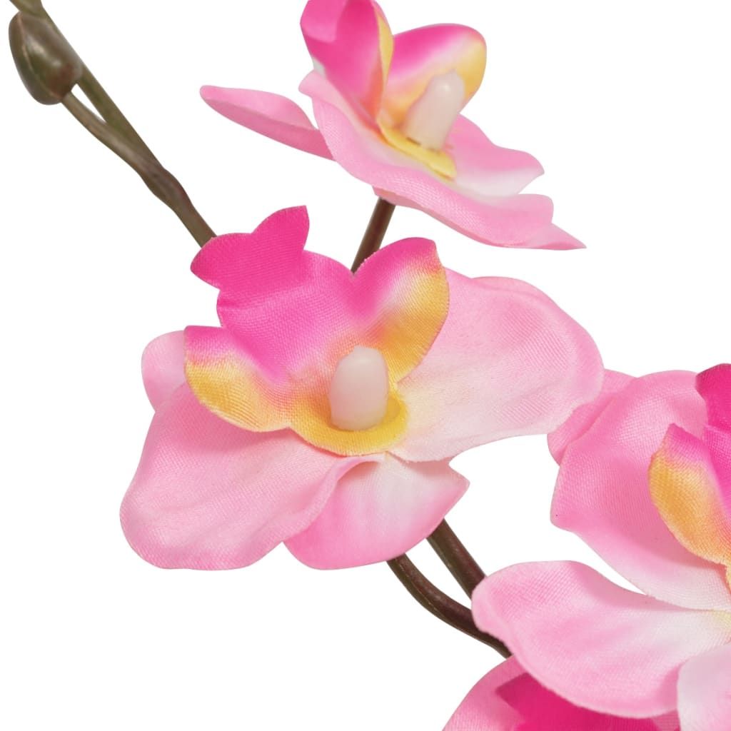 Orchidea Artificiale con Vaso 30 cm Rosa vidaXL