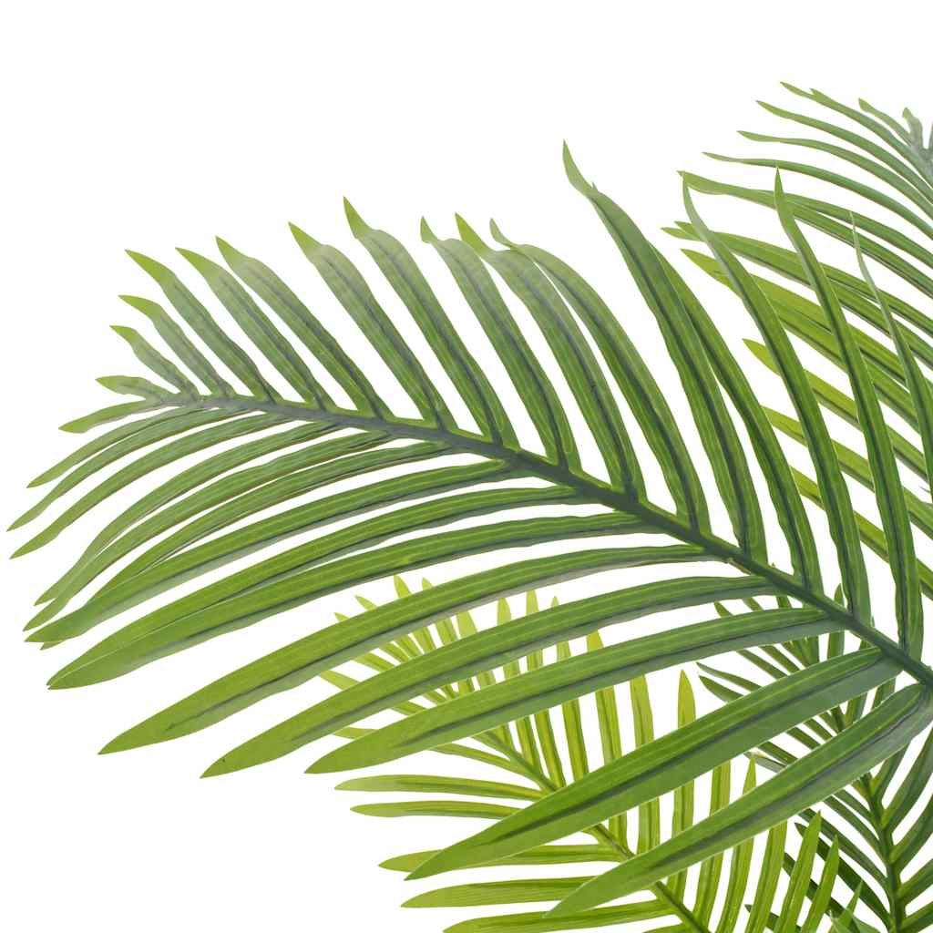 Palma Artificiale con Vaso Verde 120 cm vidaXL