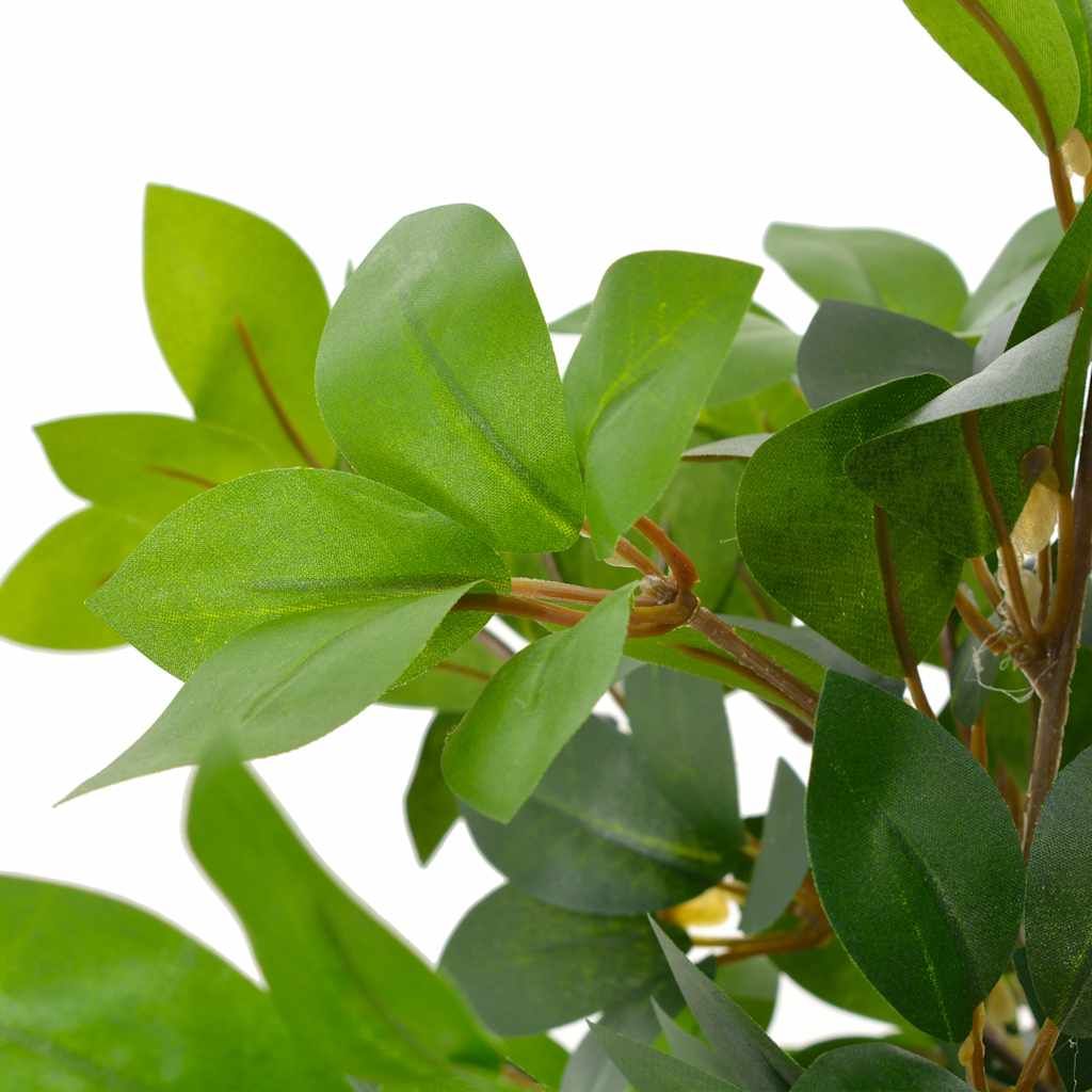 Albero di Alloro Artificiale con Vaso Verde 120 cm vidaXL
