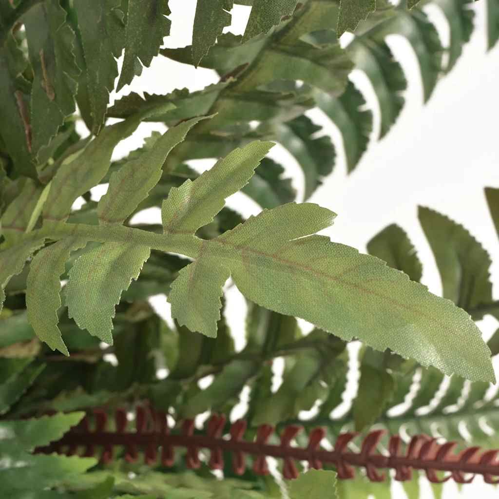 Felce Pianta Artificiale con Vaso 50 cm Verde vidaXL