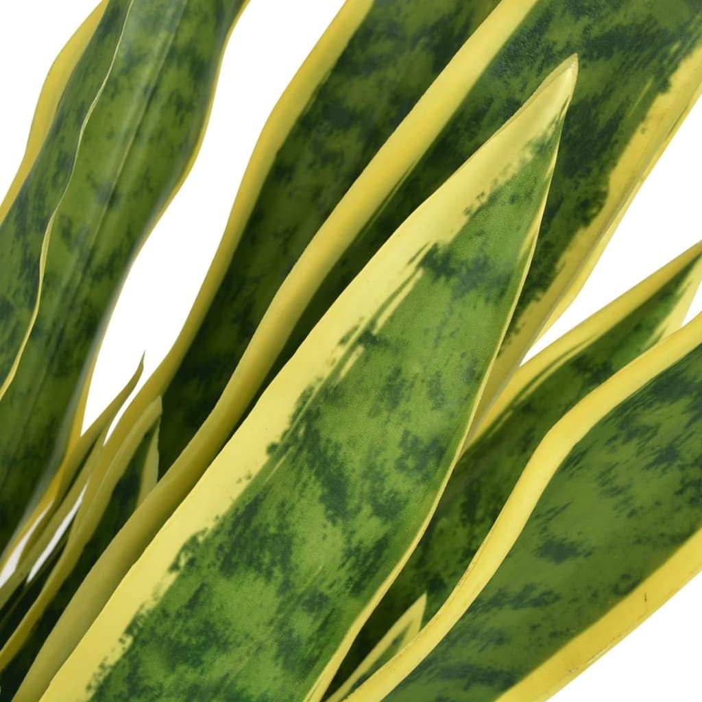 Sansevieria Pianta Artificiale con Vaso 65 cm Verde vidaXL