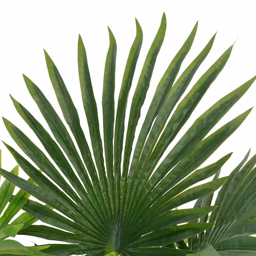 Palma Artificiale con Vaso Verde 70 cm vidaXL