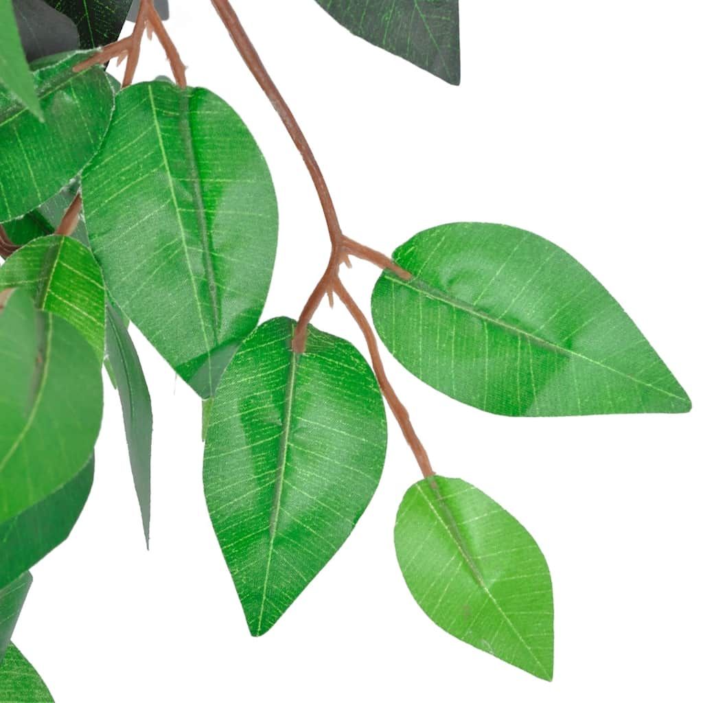 Albero Ficus Artificiale con Vaso 90 cm vidaXL