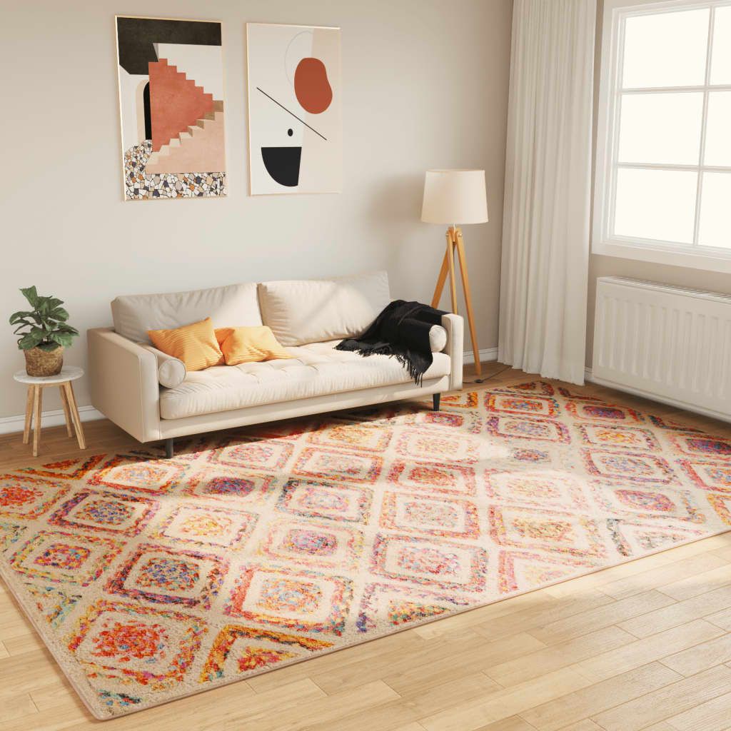 Tappeto Lavabile Multicolore 190x300 cm vidaXL