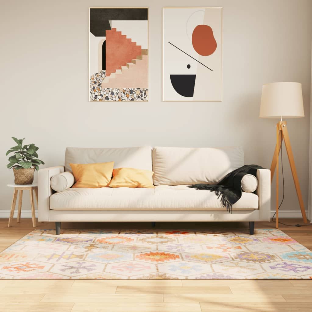 Tappeto Lavabile Multicolore 160x230 cm vidaXL