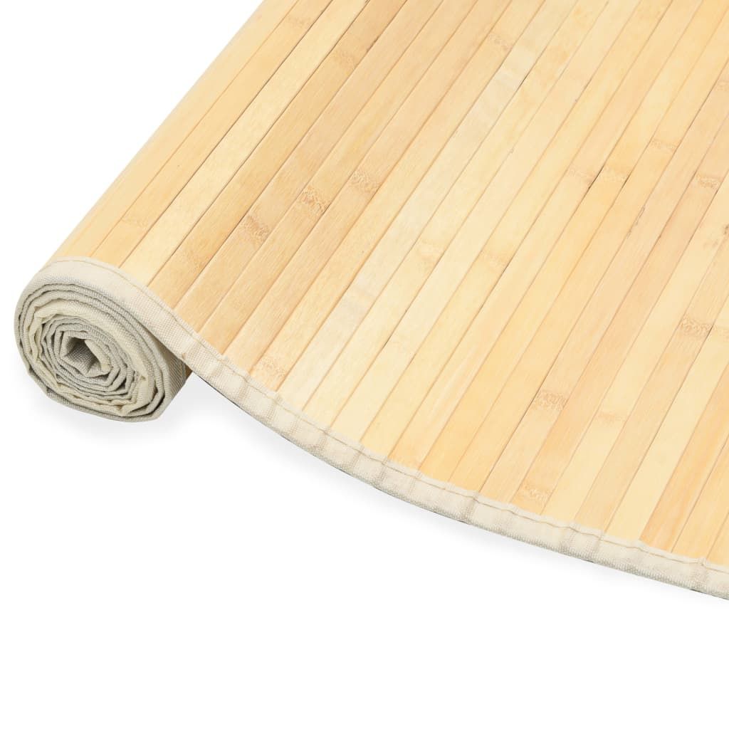 Tappeto in Bambù 80x300 cm Naturale vidaXL