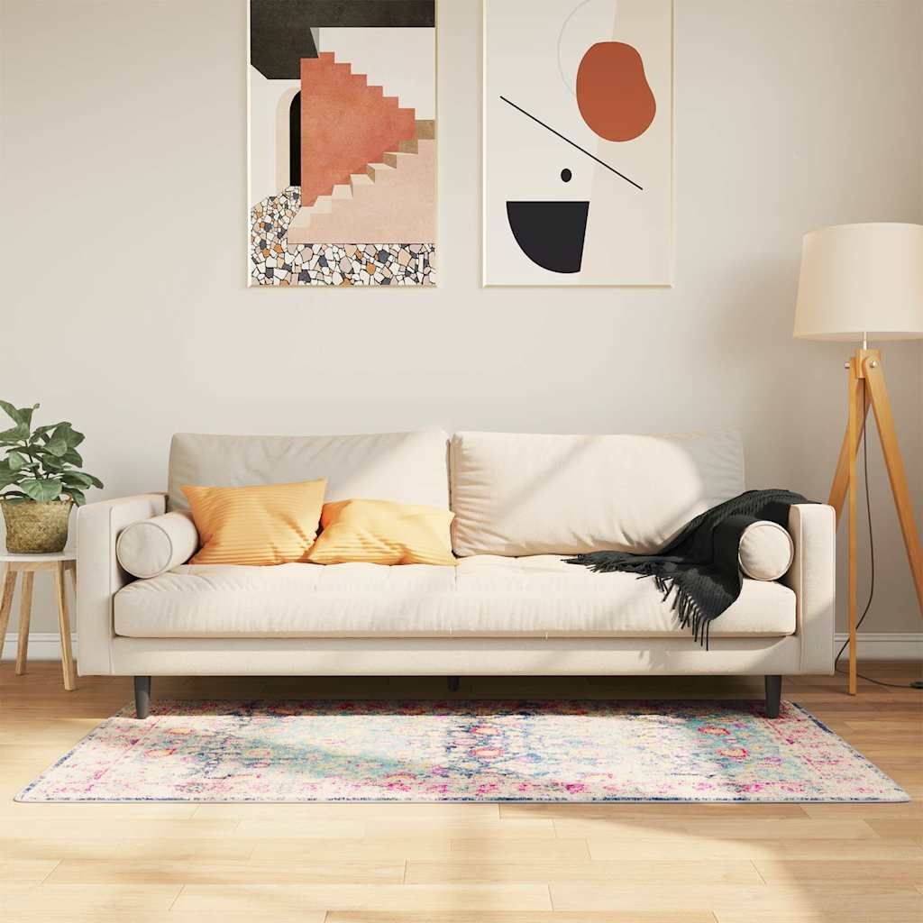 Tappeto Lavabile Multicolore 80x150 cm vidaXL