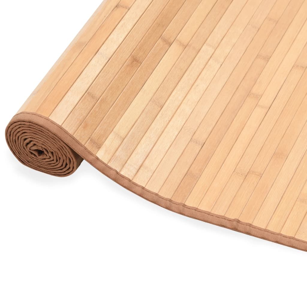 Tappeto in Bambù 80x300 cm Marrone vidaXL