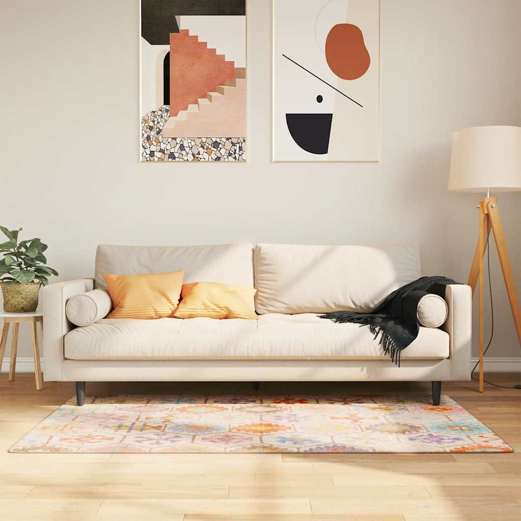 Tappeto Lavabile Multicolore 80x150 cm vidaXL