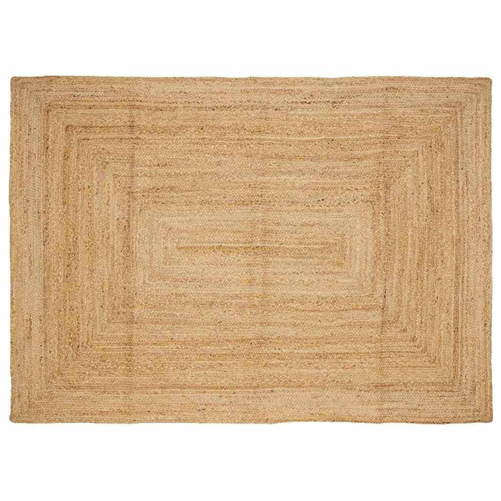Tappeto Artigianale in Juta Naturale 160x230 cm vidaXL