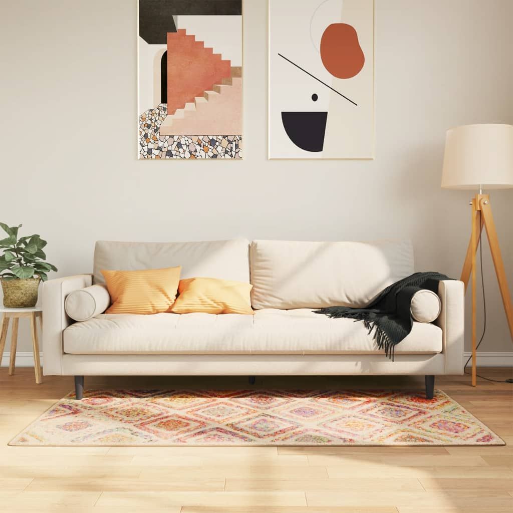Tappeto Lavabile Multicolore 80x150 cm vidaXL