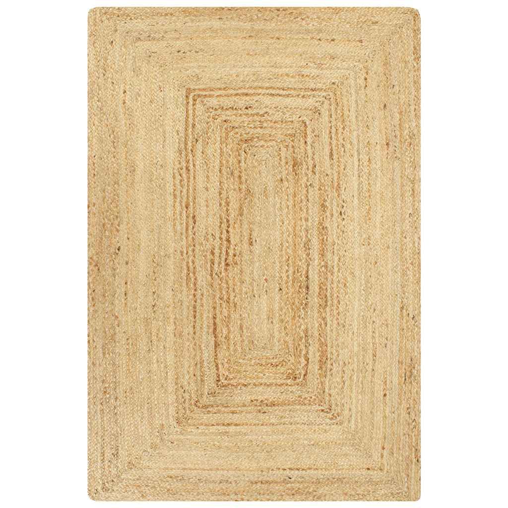 Tappeto Artigianale in Juta Naturale 120x180 cm vidaXL