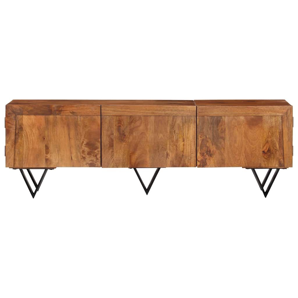 Mobile Porta TV 140x30x46 cm in Legno Massello di Mango vidaXL