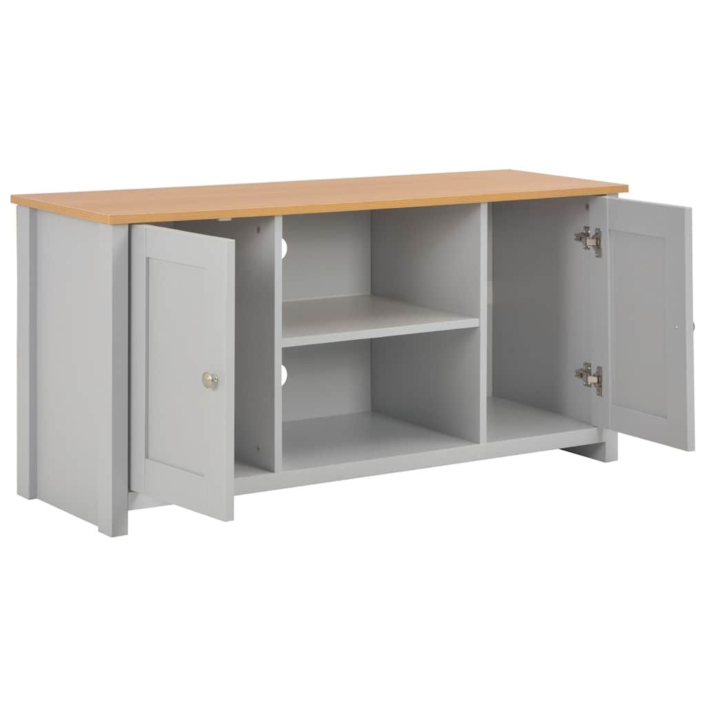 Mobile Porta TV Grigio 120x39x58 cm vidaXL