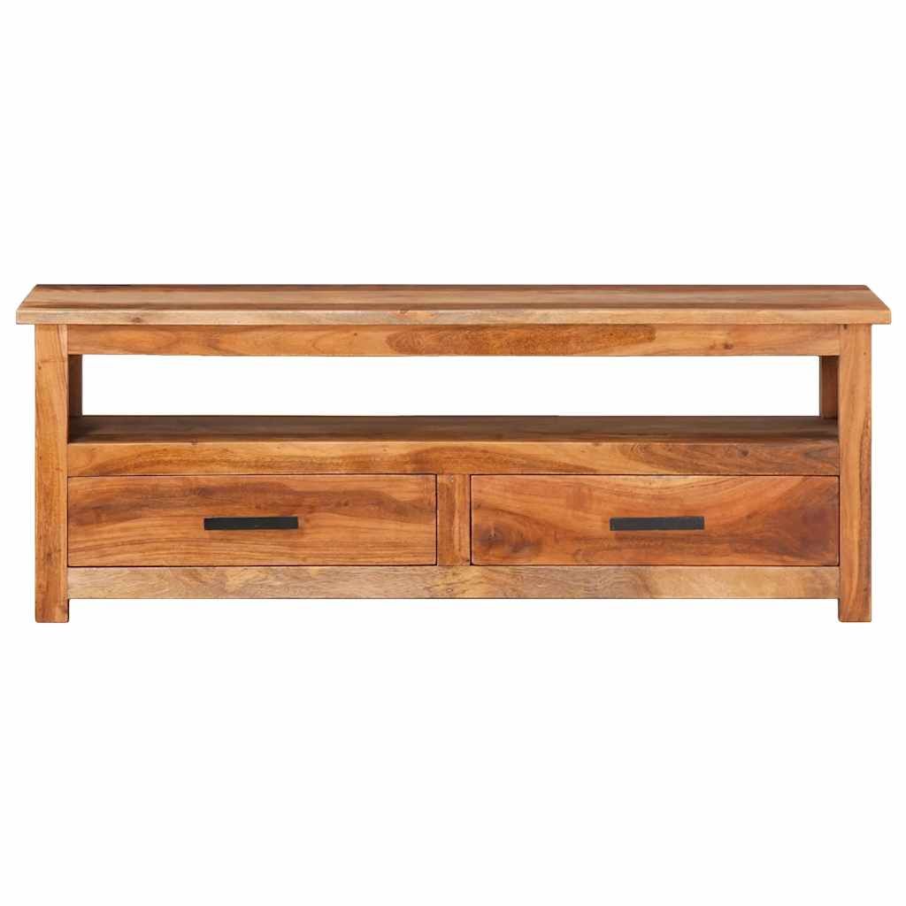 Mobile Porta TV 118x30x40 cm in Legno Massello vidaXL