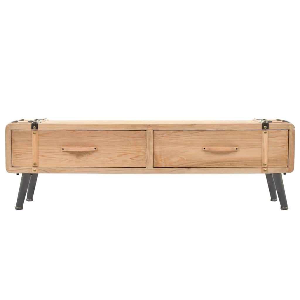 Mobile TV in Legno Massello di Abete 120x33x35 cm vidaXL