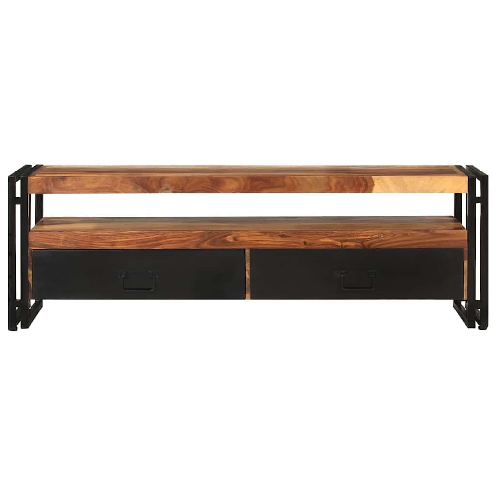 Mobile Porta TV 120x30x40 cm in Legno Massello di Acacia vidaXL