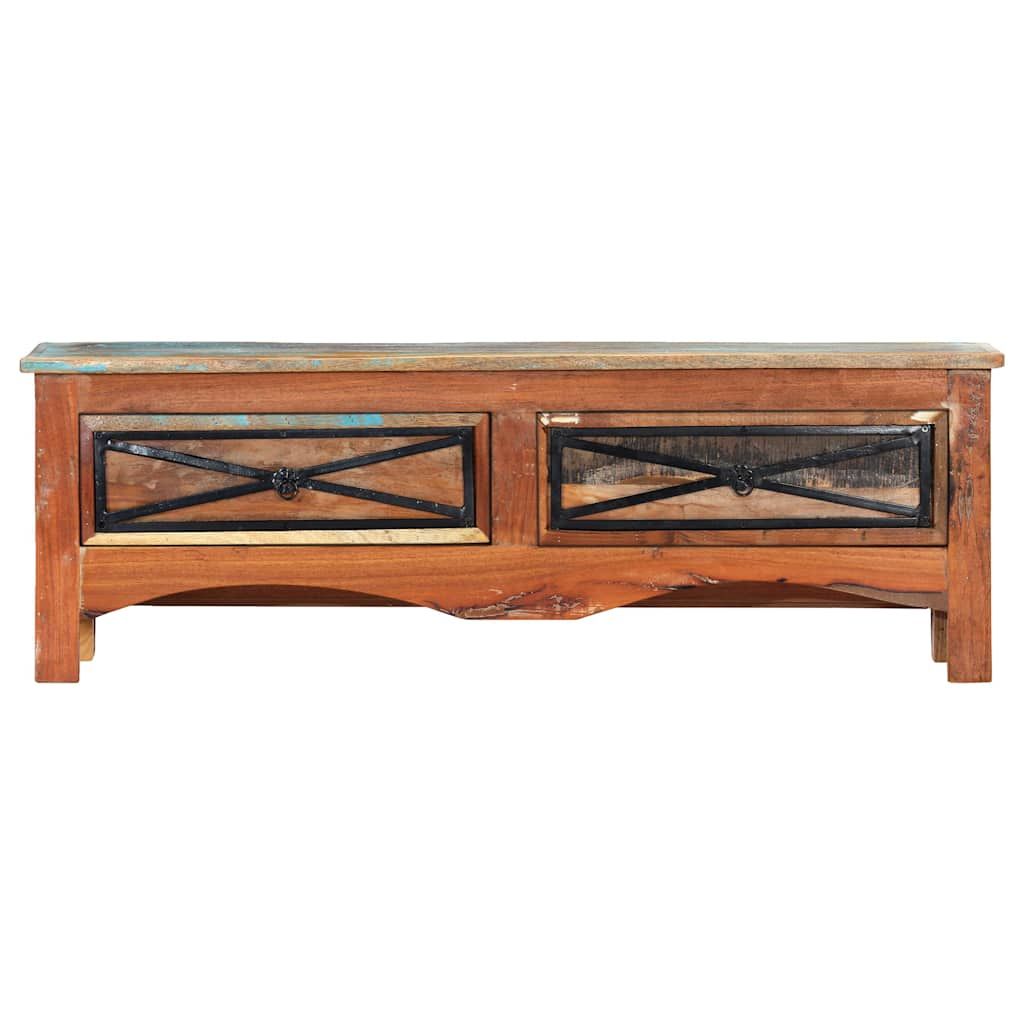 Mobile Porta TV 120x30x40 cm in Legno Massello di Recupero vidaXL