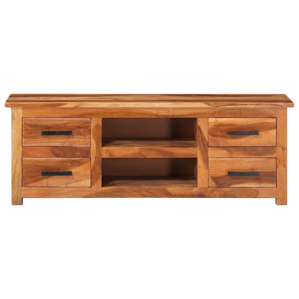 Mobile Porta TV 110x30x40 cm in Legno Massello vidaXL