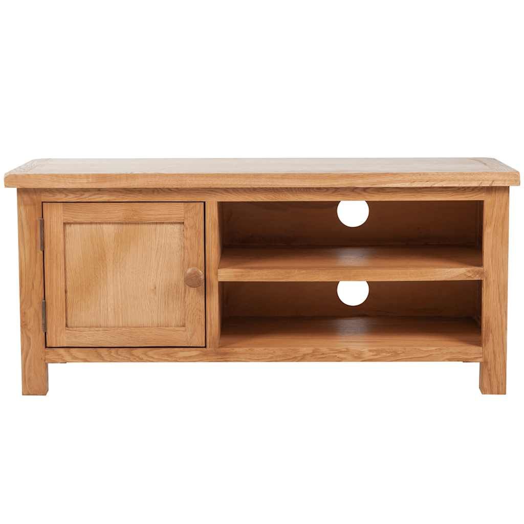Mobile TV 103 x 36 x 46 cm in Legno Massello di Rovere vidaXL