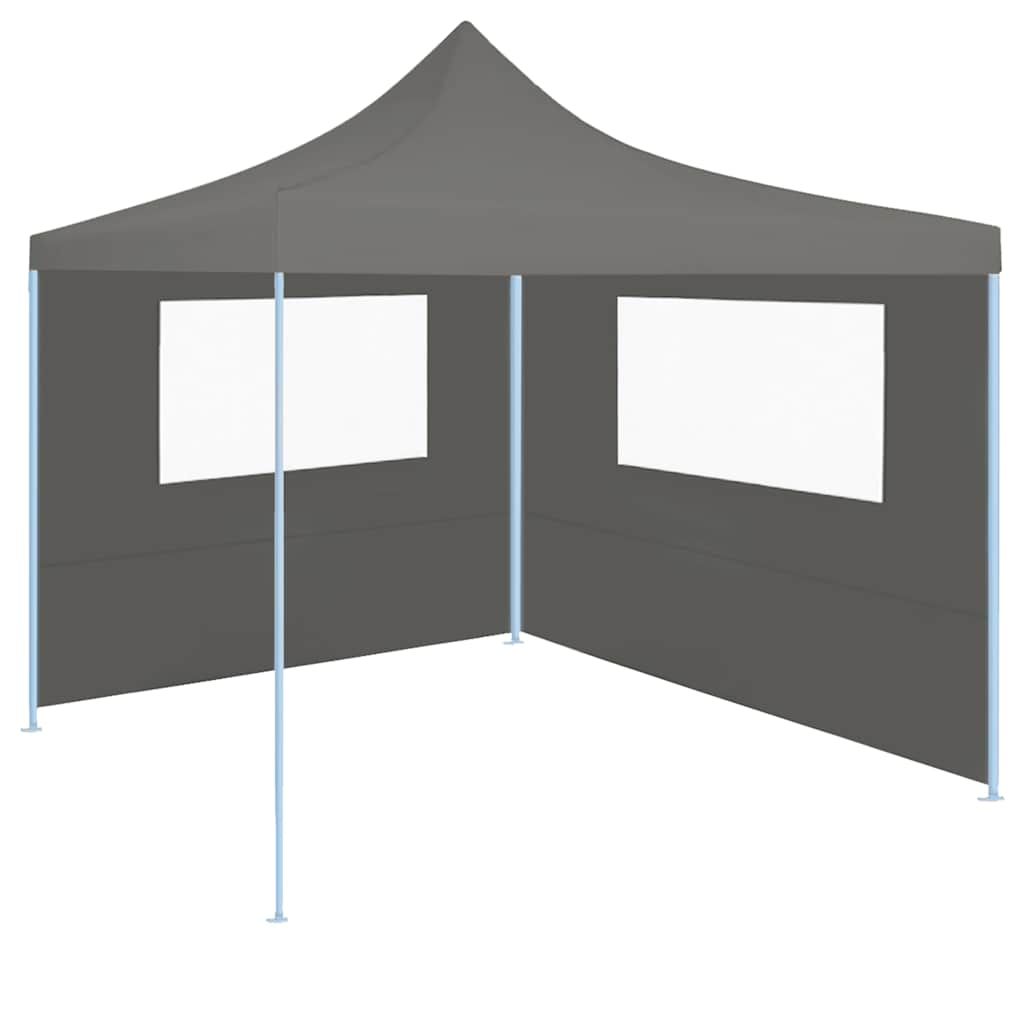 Parete con Finestre per Gazebo 4x2 m Antracite vidaXL