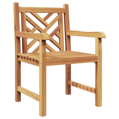 Sedia da Giardino 2 pcs 60 x 58 x 90 cm Legno di teak solido vidaXL