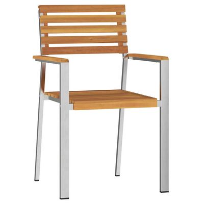 Sedia da Giardino 2 pcs vidaXL