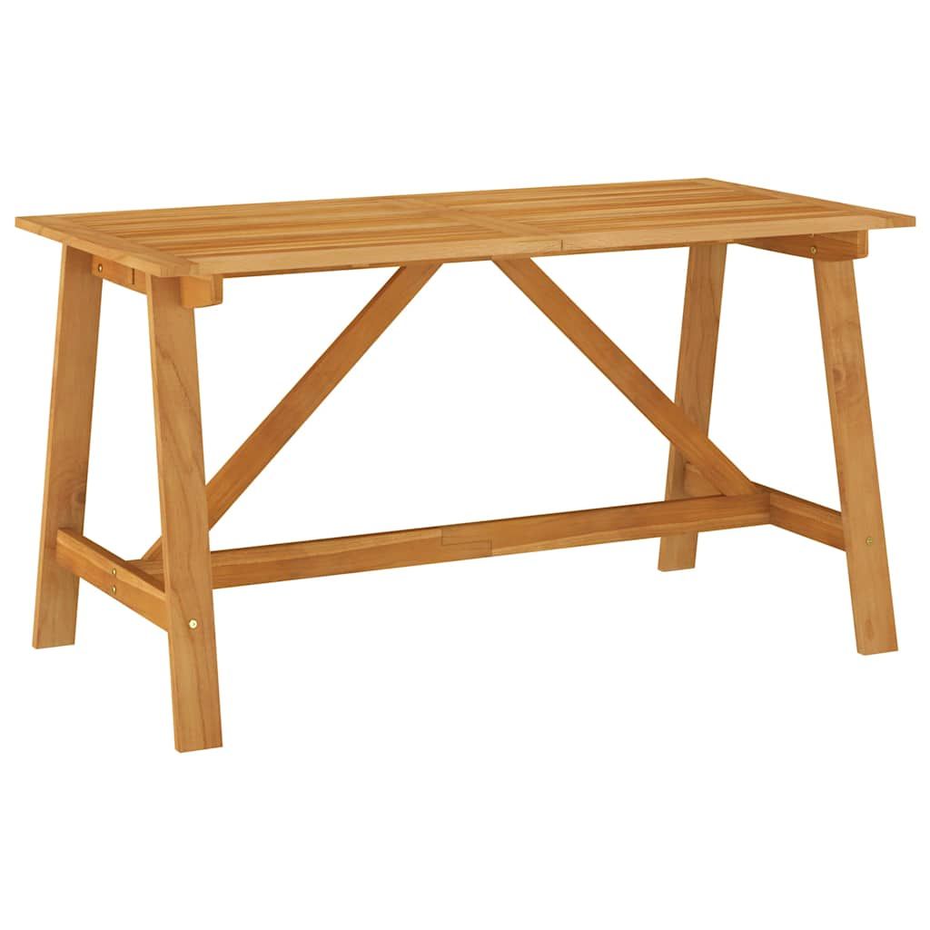 Set Mobili da Pranzo per Giardino 5 pz Nero vidaXL