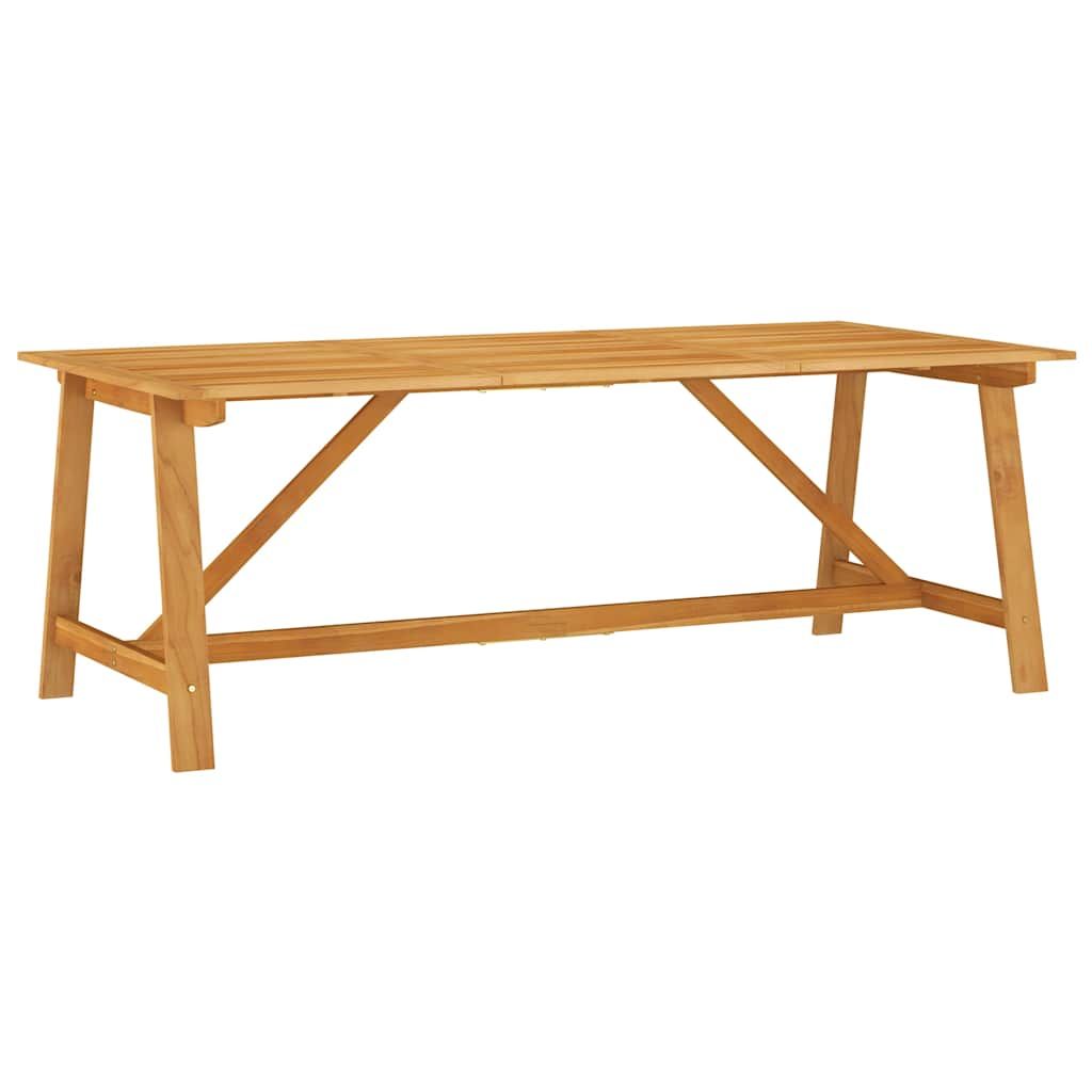 Set Mobili da Pranzo per Giardino 7 pz Nero vidaXL
