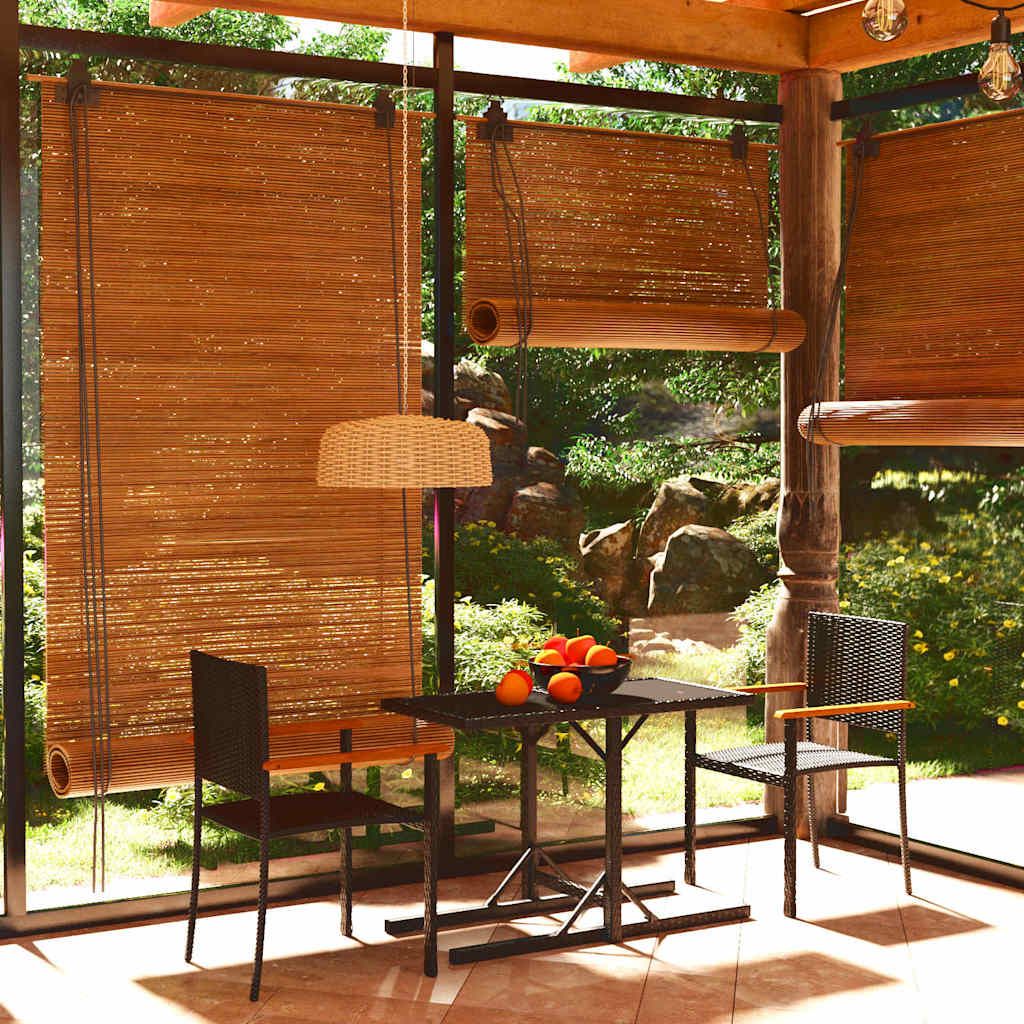 Set Mobili da Pranzo per Giardino 3 pz Nero vidaXL