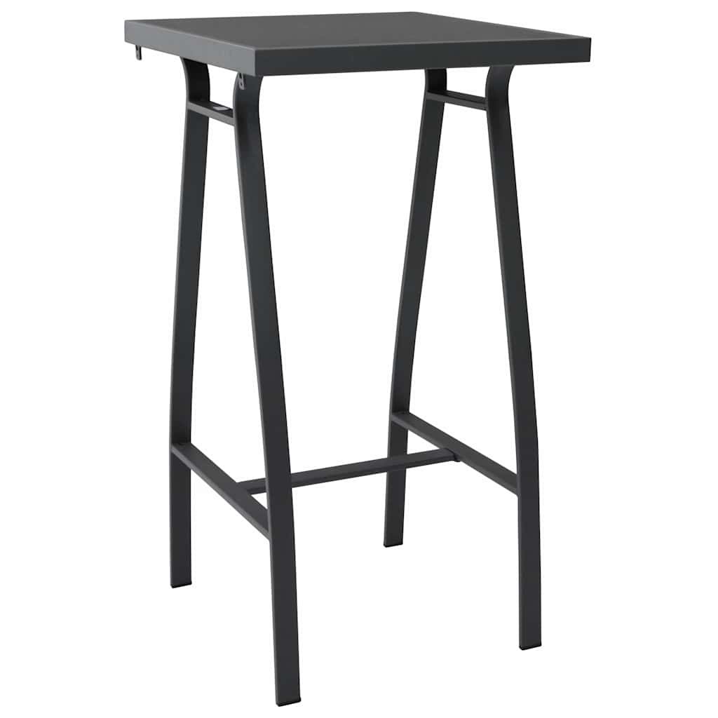 Set Bar da Giardino 5 pz Nero vidaXL