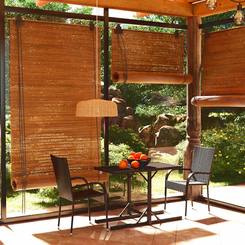Set Mobili da Pranzo per Giardino 3 pz Nero vidaXL