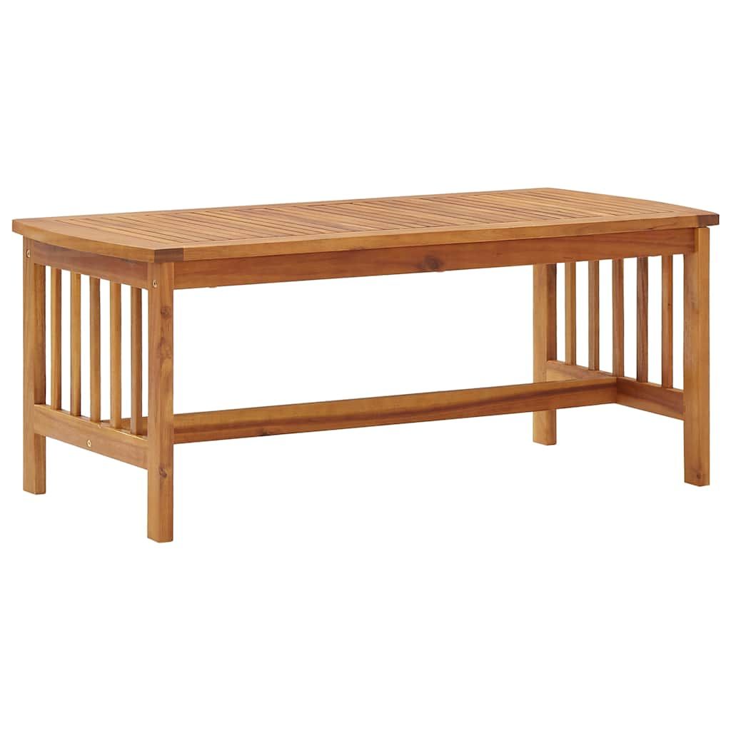 Set Divani da Giardino 5 pz in Legno Massello di Acacia vidaXL