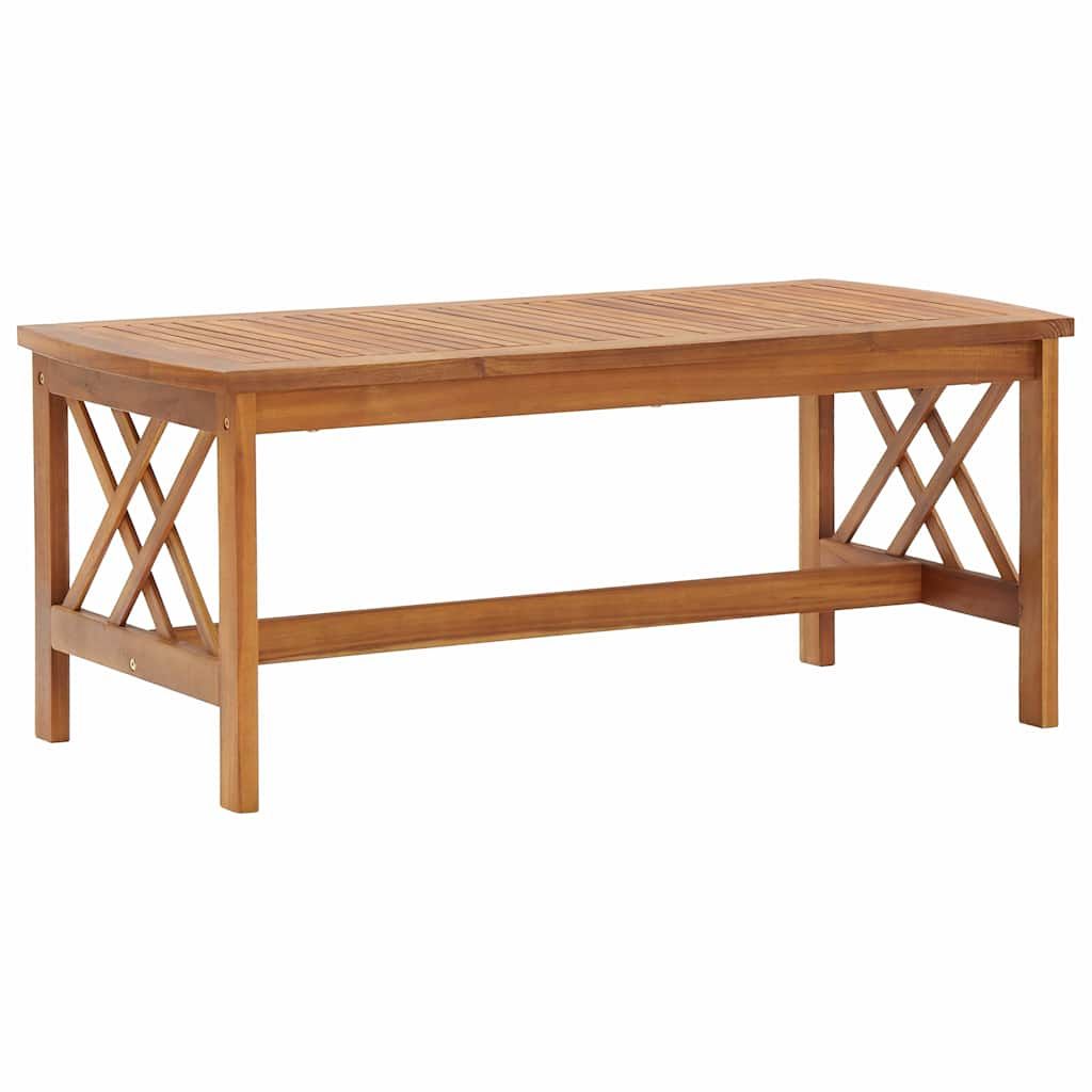 Set Divani da Giardino 5 pz in Legno Massello di Acacia vidaXL