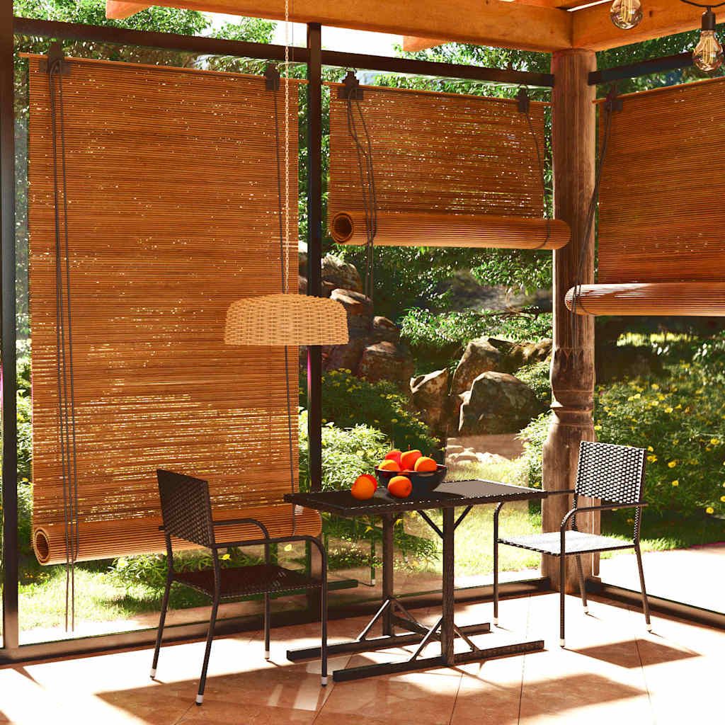 Set Mobili da Pranzo per Giardino 3 pz Nero vidaXL