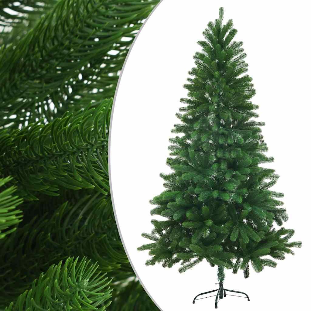 Albero di Natale Preilluminato con Palline Verde 150 cm vidaXL