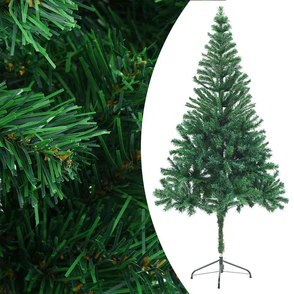 Albero di Natale Preilluminato Palline Bianco 180 cm 564 Rami vidaXL