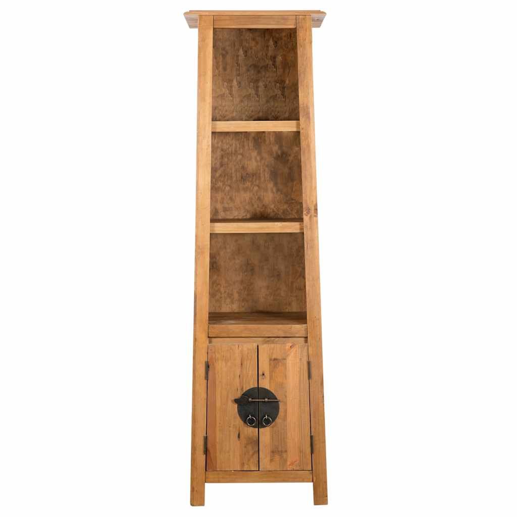 Mobile da Bagno Autoportante Legno Massello di Pino 48x32x170cm vidaXL