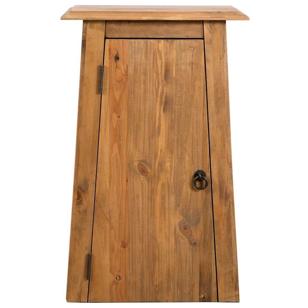 Mobile da Bagno a Parete in Legno Massello di Pino 42x23x70 cm vidaXL