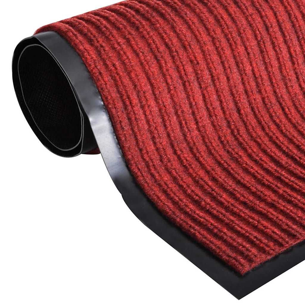Zerbino Rosso 90 x 120 cm in PVC vidaXL