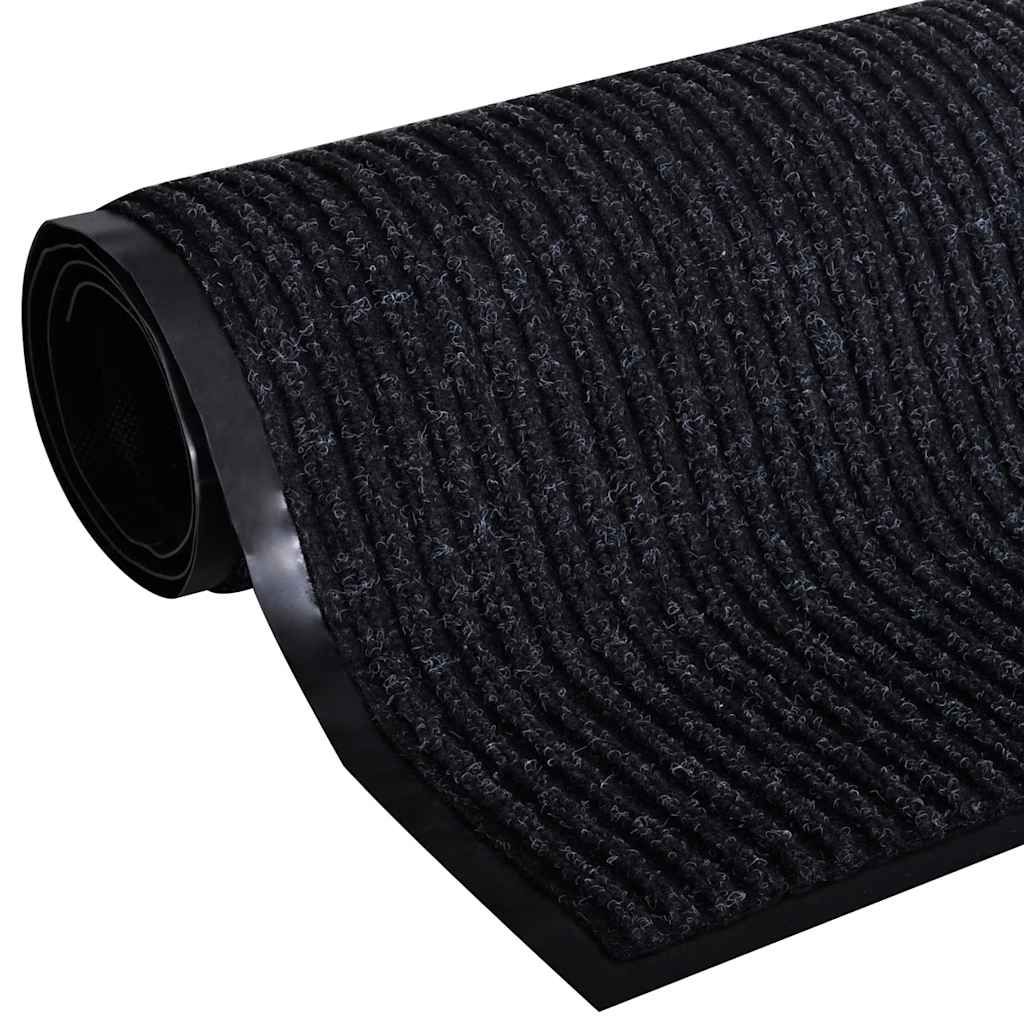Zerbino Nero 90 x 150 cm in PVC vidaXL