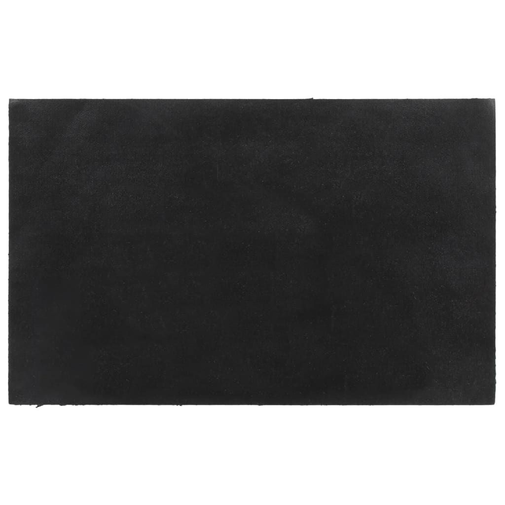 Zerbino Grigio Scuro 50x80 cm Fibra di Cocco vidaXL