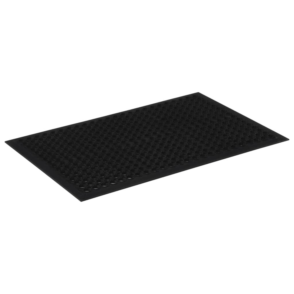 Zerbino Rettangolare 60x90 cm in Gomma vidaXL
