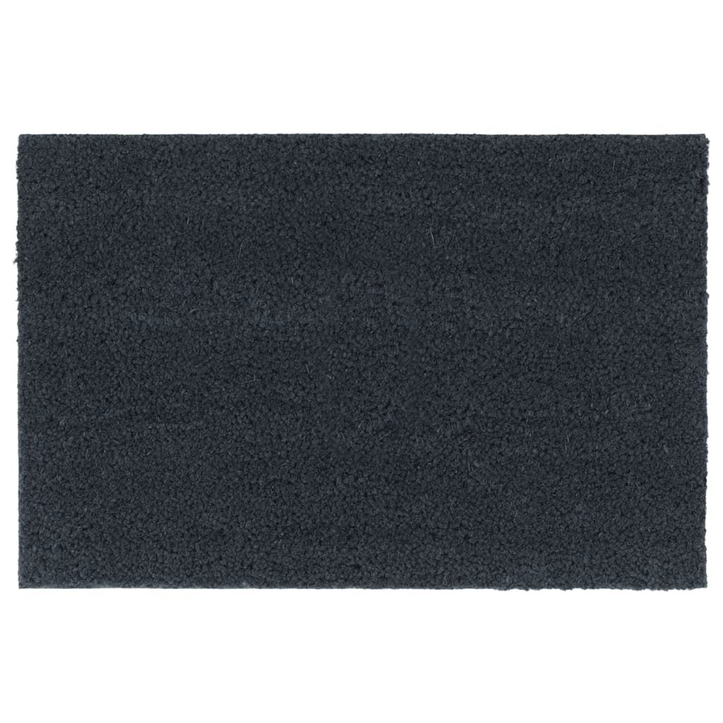 Zerbini 5pz Grigio Scuro 40x60 cm Fibra di Cocco vidaXL