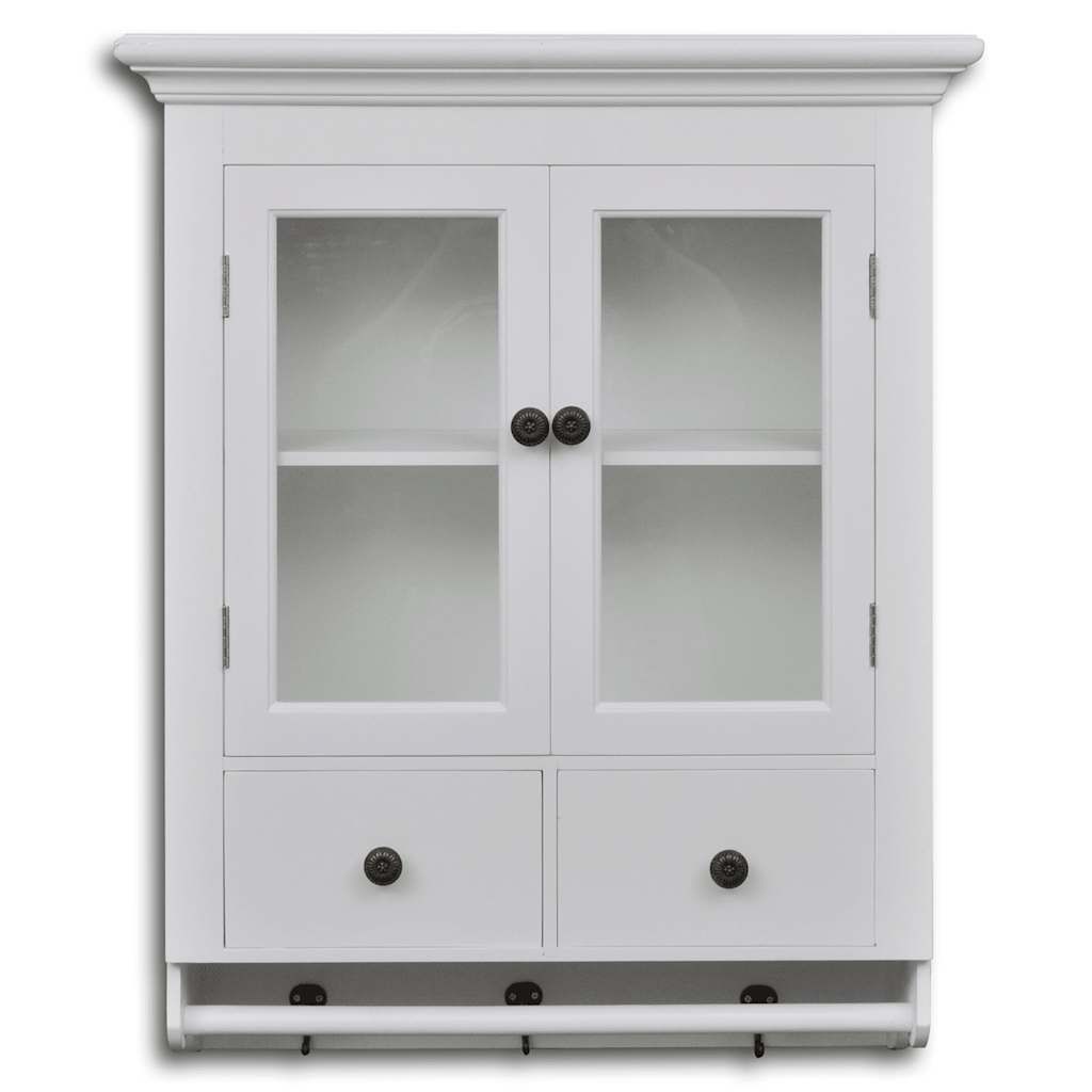 Pensile da Cucina in Legno con Anta in Vetro vidaXL